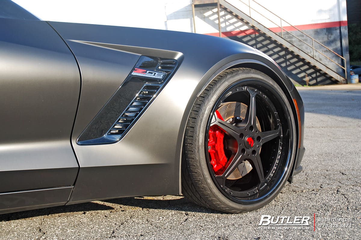 2015 Chevrolet Corvette with Forgiato Quinto wheels
