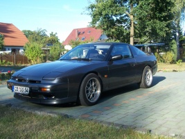 1990 Nissan S13 with 17x8.5 CR7 wheels
