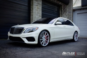 2015 Mercedes-Benz S-Class with Vossen CVT wheels