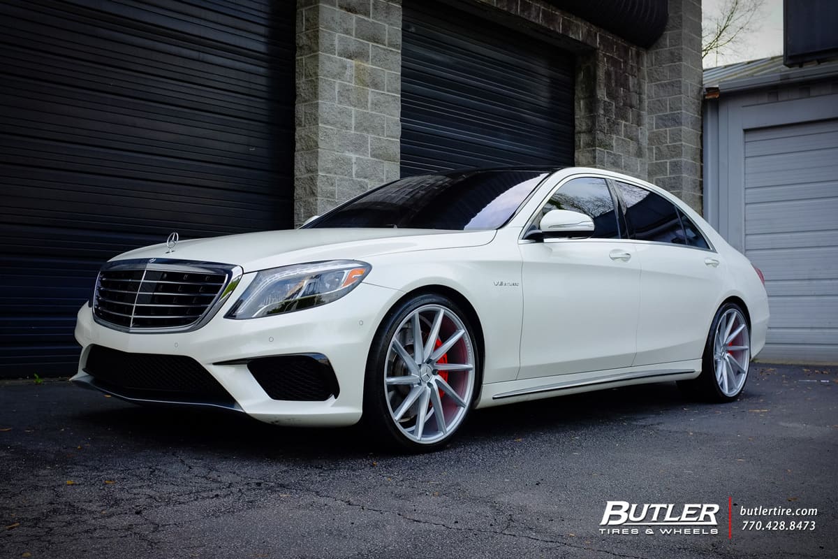 2015 Mercedes-Benz S-Class with Vossen CVT wheels