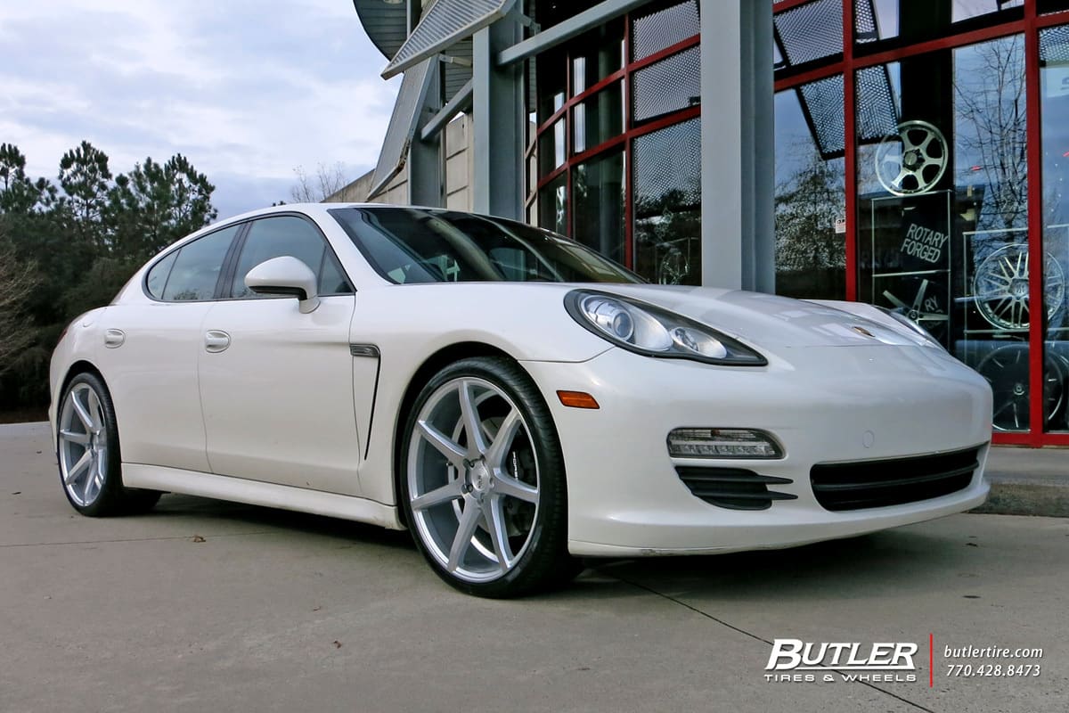 2015 Porsche Panamera with Savini BM10 wheels