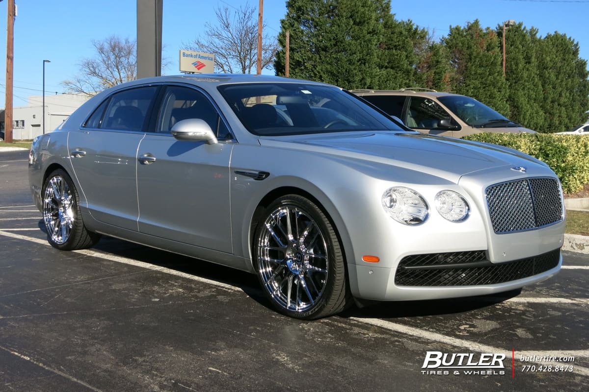 2015 Bentley Flying Spur with Lexani CSS8 wheels