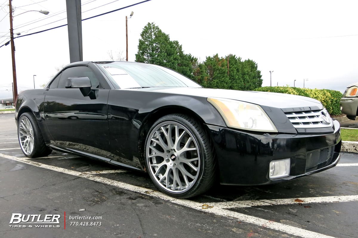2008 Cadillac XLR with TSW Amaroo wheels