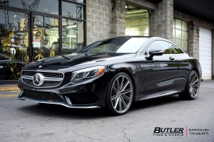 2015 Mercedes-Benz S-Class with Vossen VPS-307 wheels