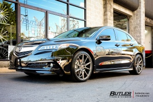 2014 Acura TL with Vossen VFS1 wheels