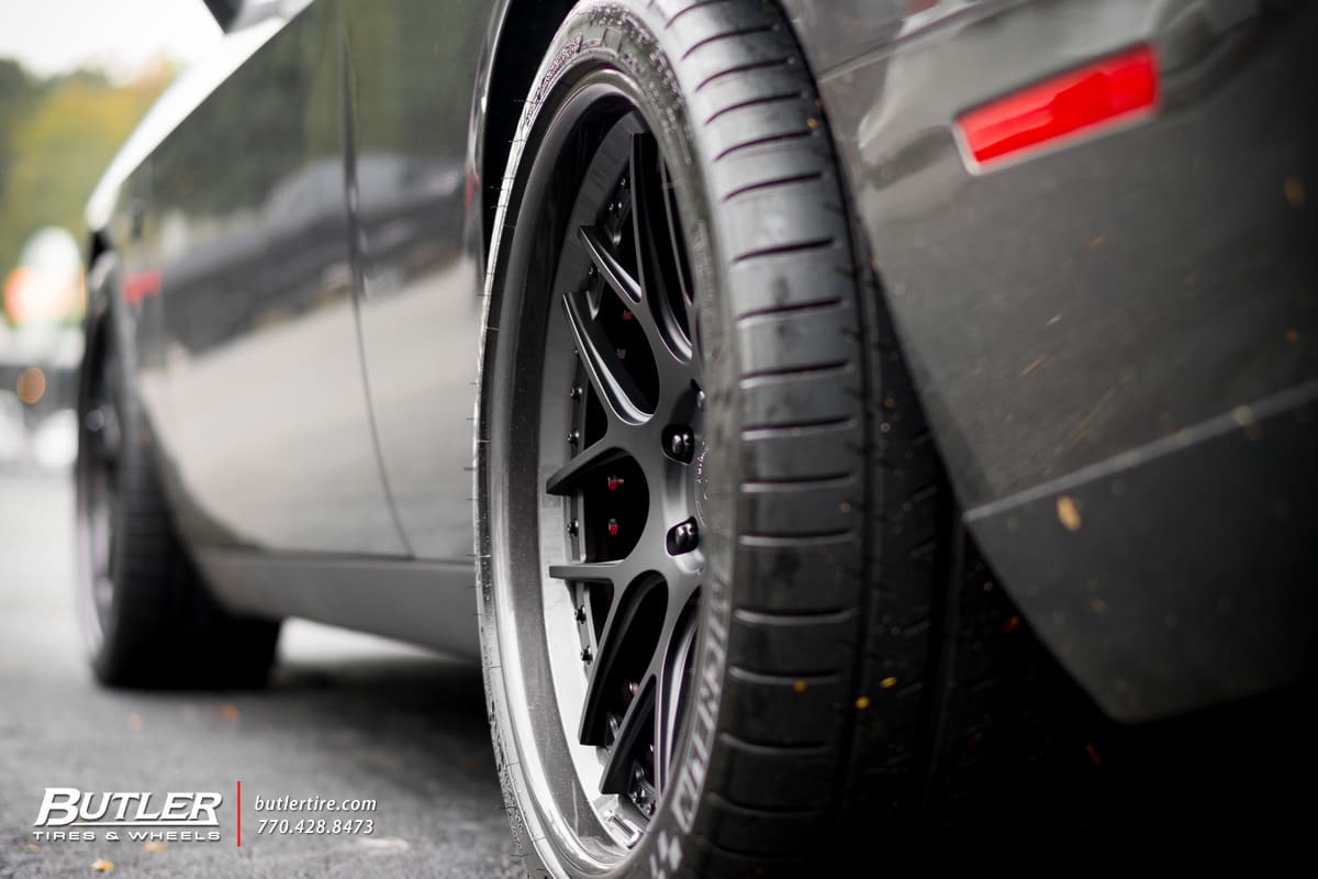 2014 Dodge Challenger with Avant Garde F510 wheels