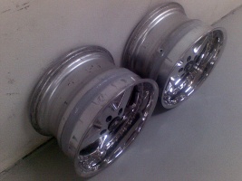 2000 Nissan R31-R34 Skyline GT-R with 18x10.5 WORK EQUIP wheels