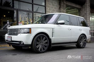2009 Land Rover Range Rover with Heavy Hitters HH11 wheels
