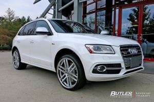 2013 Audi Q7 with TSW Rouen wheels