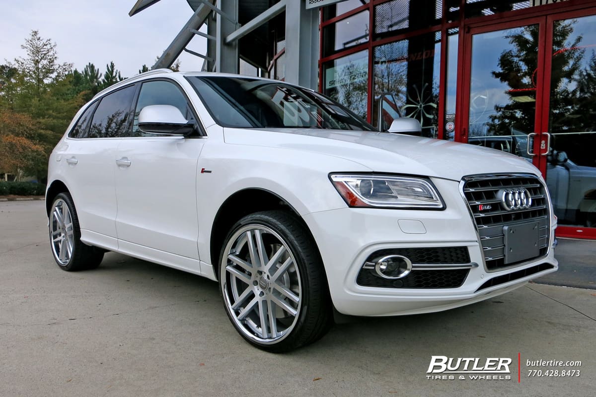 2013 Audi Q7 with TSW Rouen wheels