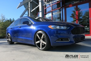 2015 Ford Fusion with Niche Milan wheels
