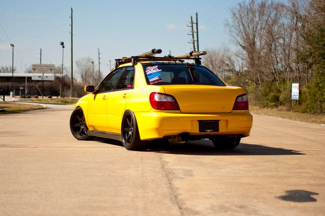 2003 Subaru Impreza WRX with 18x9.5 VarrsToen 2.2.1 wheels