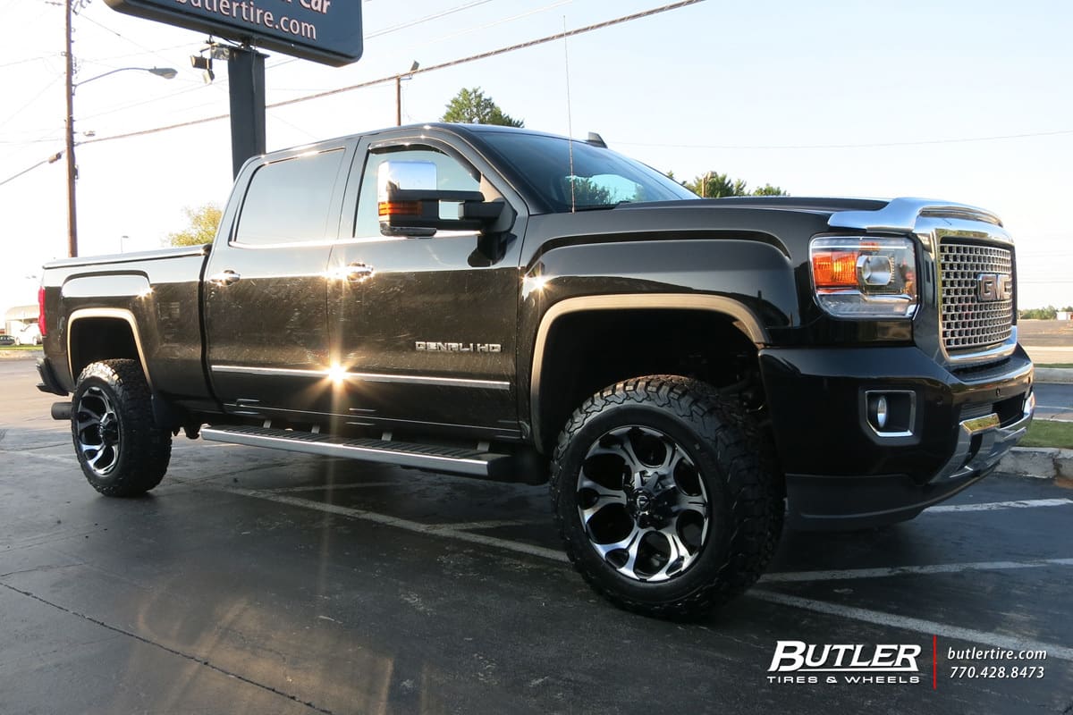 2015 GMC Sierra 2500HD with Fuel Dune wheels
