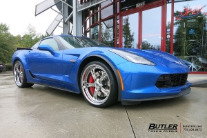 2015 Chevrolet Corvette with Asanti AF149 wheels