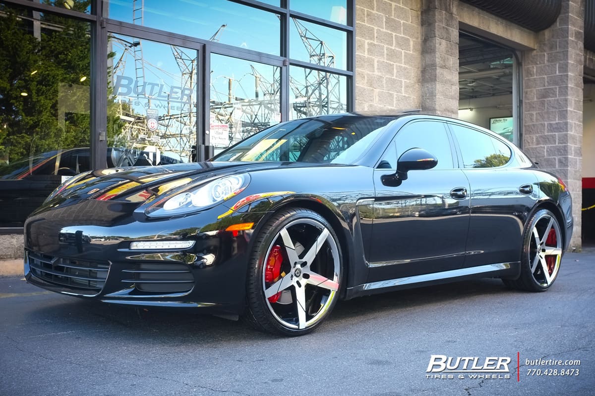 2015 Porsche Panamera with Lexani Invictus wheels
