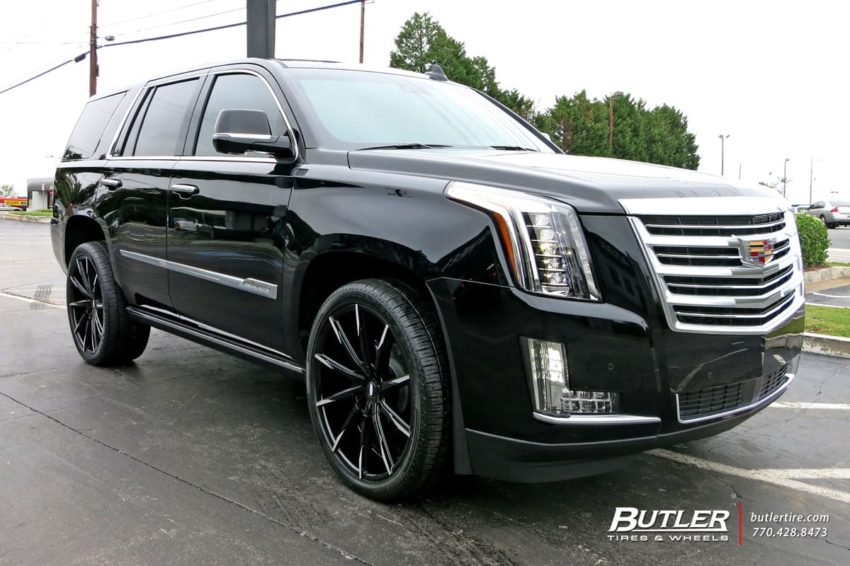 2015 Cadillac Escalade with Lexani CSS15 wheels