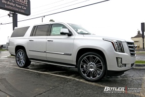 2015 Cadillac Escalade ESV with DUB Baller wheels