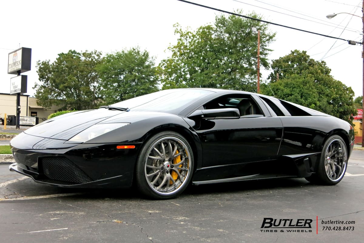 2009 Lamborghini Murcielago with Kinesis K108 wheels