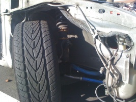 1991 Nissan S13 with 16x8 XXR 522 wheels