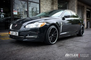 2009 Jaguar XF with Coventry Maverick wheels