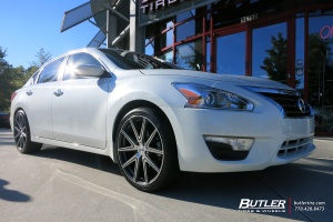2015 Nissan Altima with TSW Rouge wheels