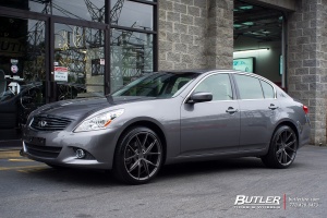2012 Infiniti G25 with Niche Misano wheels