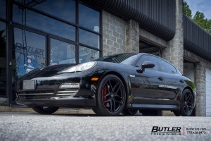 2015 Porsche Panamera with Savini BM7 wheels