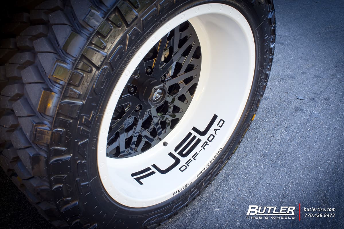 2013 Jeep Wrangler Unlimited with Fuel FF06 wheels