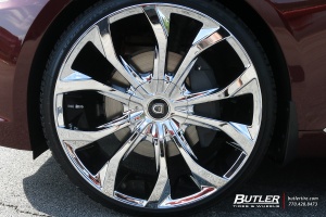 2015 Hyundai Genesis with Lexani Lust wheels