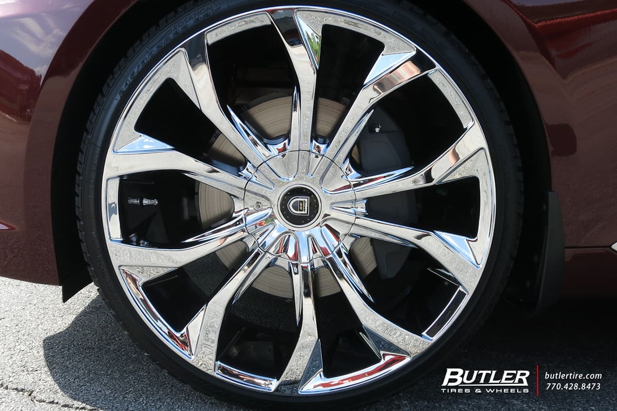 2015 Hyundai Genesis with Lexani Lust wheels
