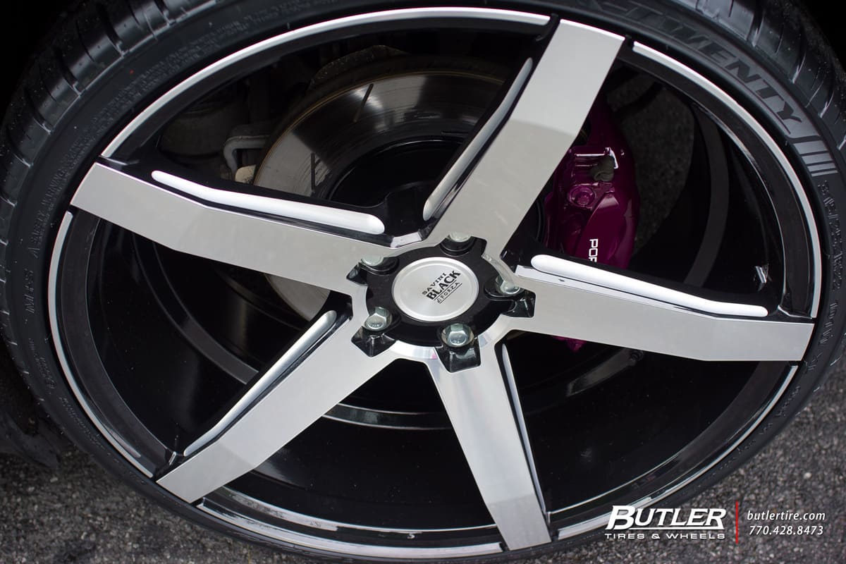 2015 Porsche Panamera with Savini BM11 wheels