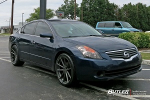 2011 Nissan Altima with TSW Bathurst wheels
