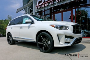 2015 Infiniti QX60 with Lexani R-Three wheels
