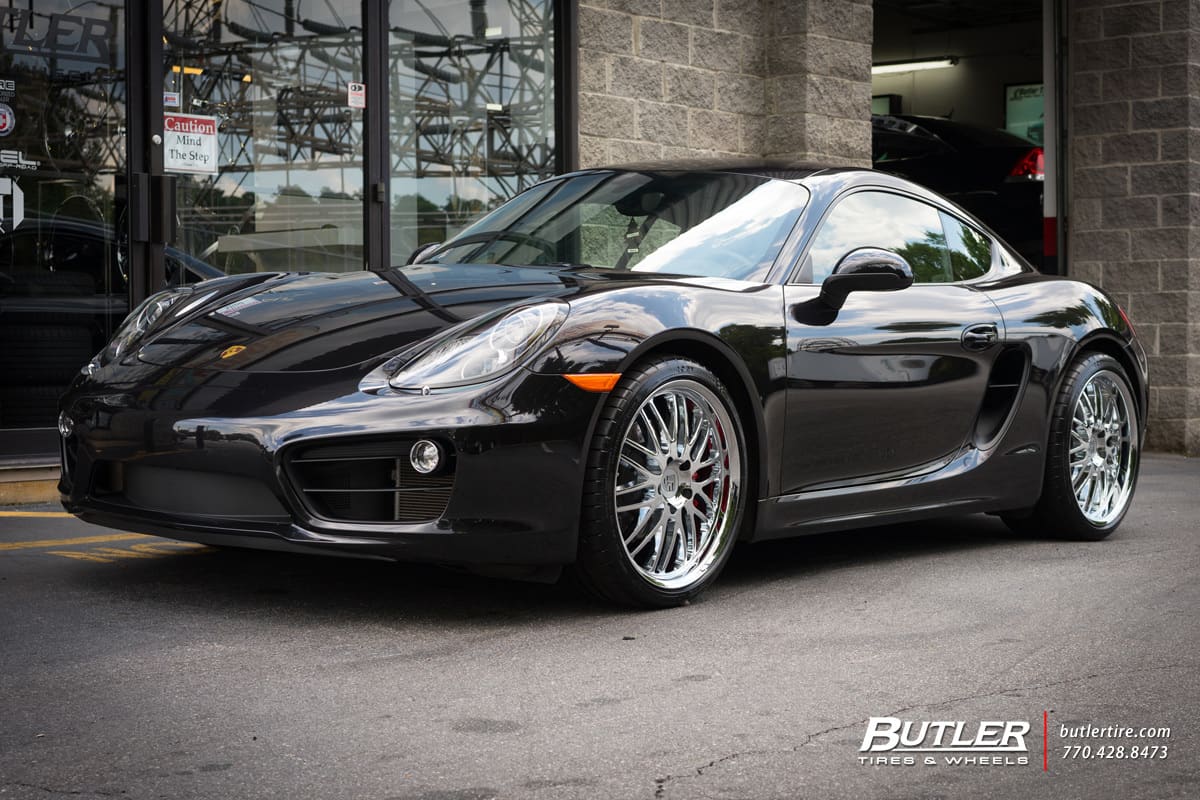 2015 Porsche Cayman with Victor LeMan wheels