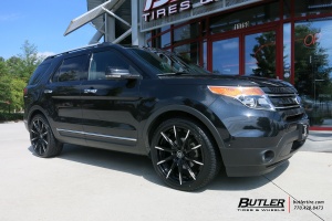 2013 Ford Explorer with Lexani CSS-15 wheels