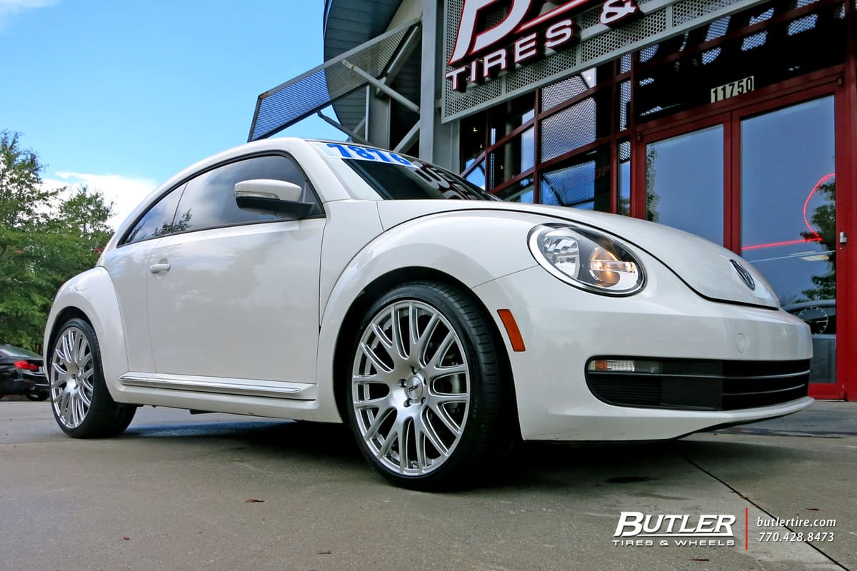 2015 Volkswagen Beetle with TSW Mugello wheels