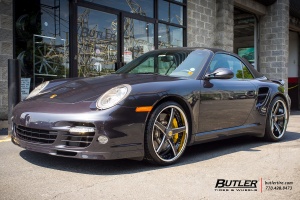2014 Porsche 911 with Savini SV44 wheels