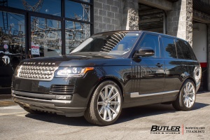 2015 Land Rover Range Rover with Vossen CV4 wheels