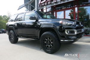 2015 Toyota 4Runner with Black Rhino Sierra wheels
