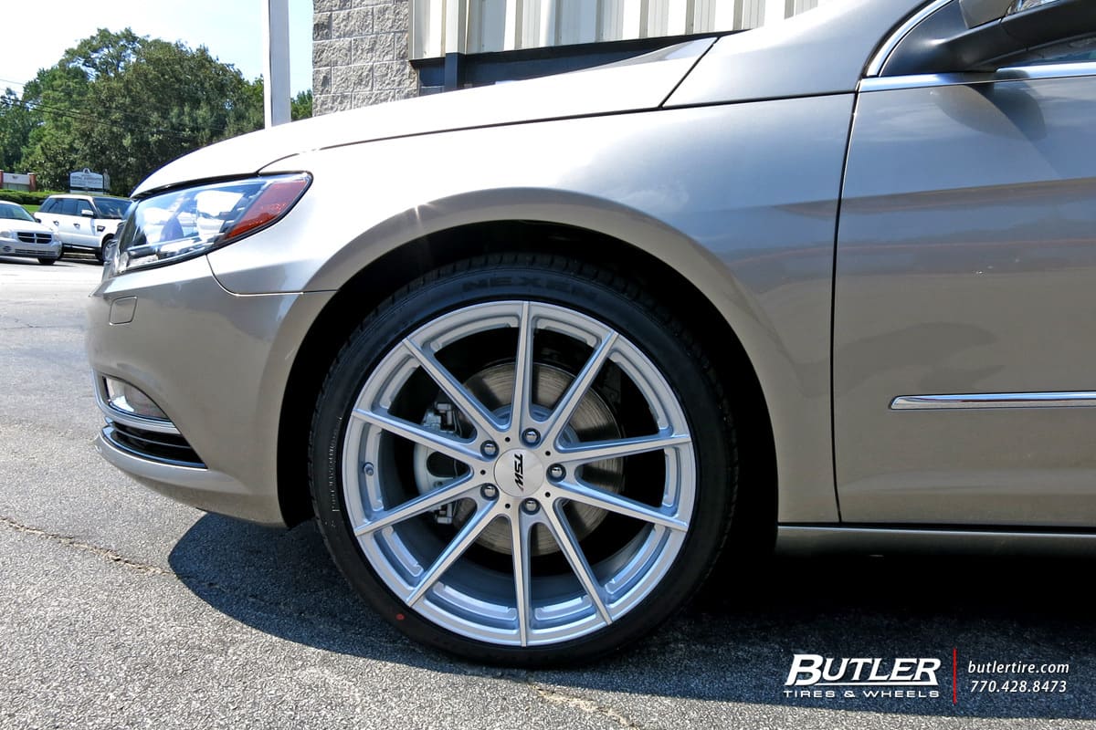 2015 Volkswagen CC with TSW Bathurst wheels