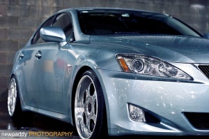 2008 Lexus IS 350 with 18x9 SSR Vienna wheels