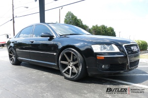 2002 Audi A8 with Niche Verona wheels