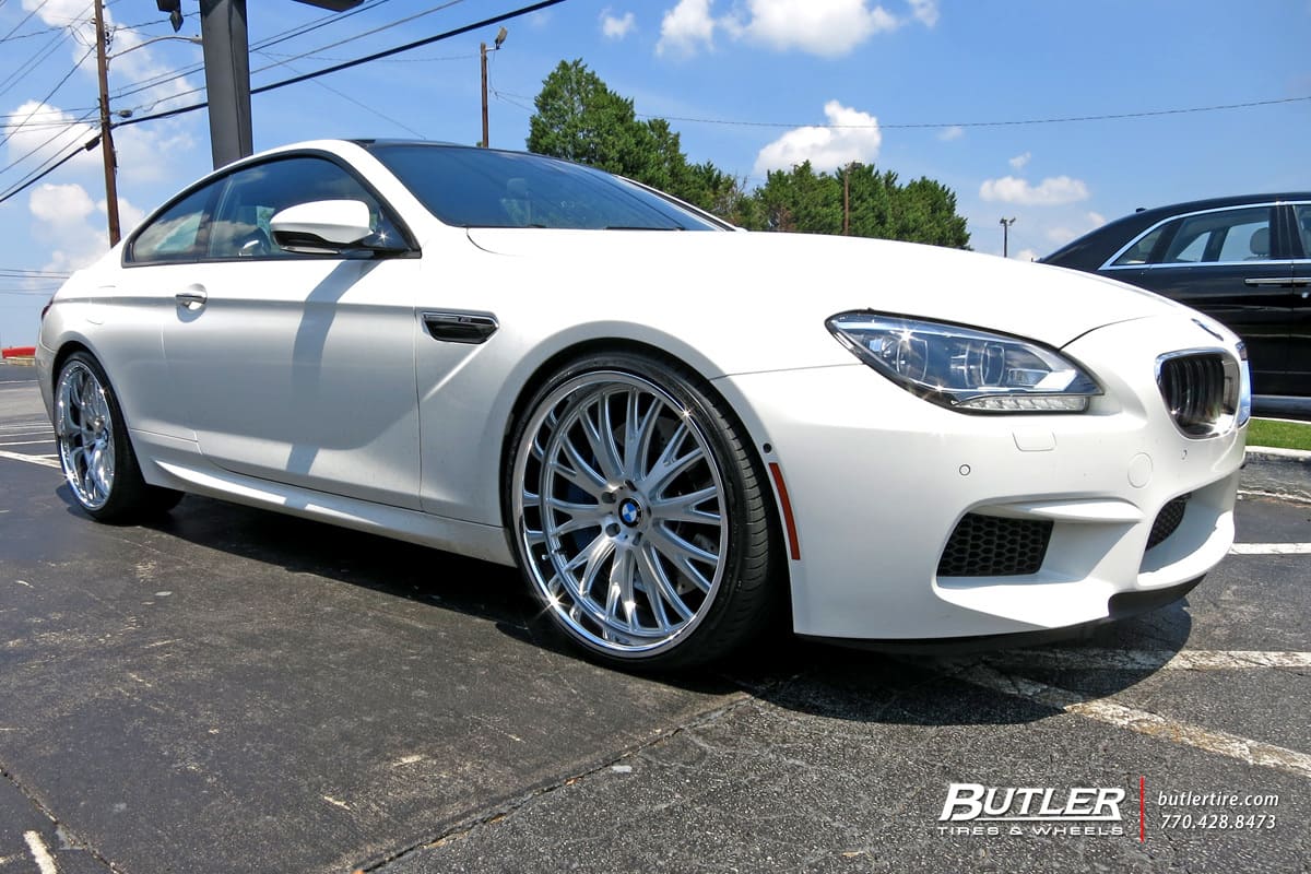 2015 BMW M6 with TSW Monaco wheels
