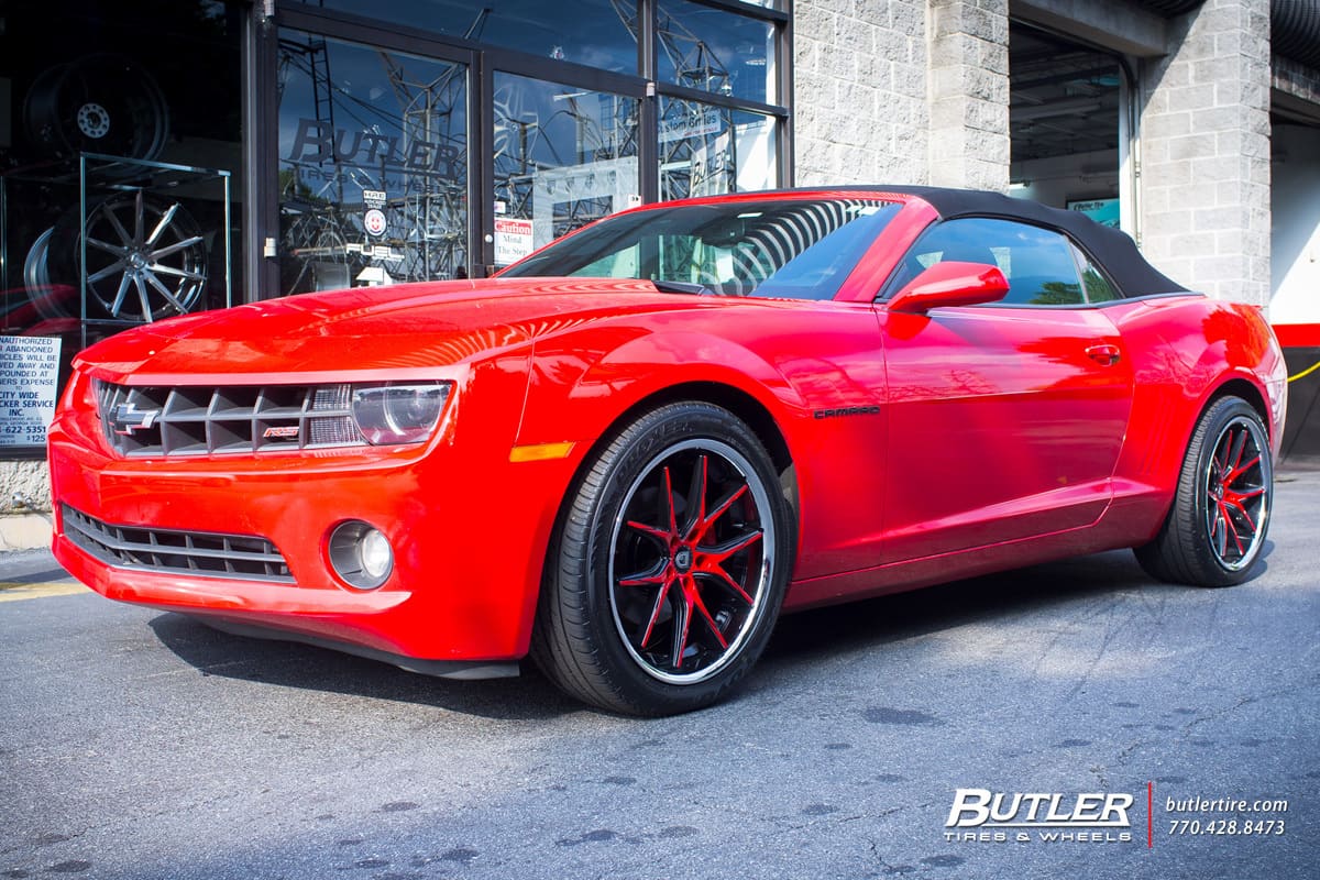 2013 Chevrolet Camaro with Lexani R-twelve wheels
