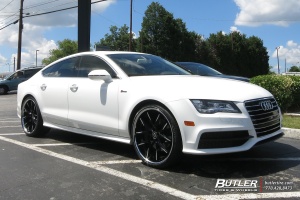 2015 Audi A7 with Lexani R-twelve wheels