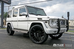 2013 Mercedes-Benz G-Class with Savini SV60D wheels