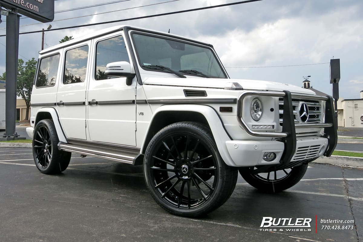 2013 Mercedes-Benz G-Class with Savini SV60D wheels
