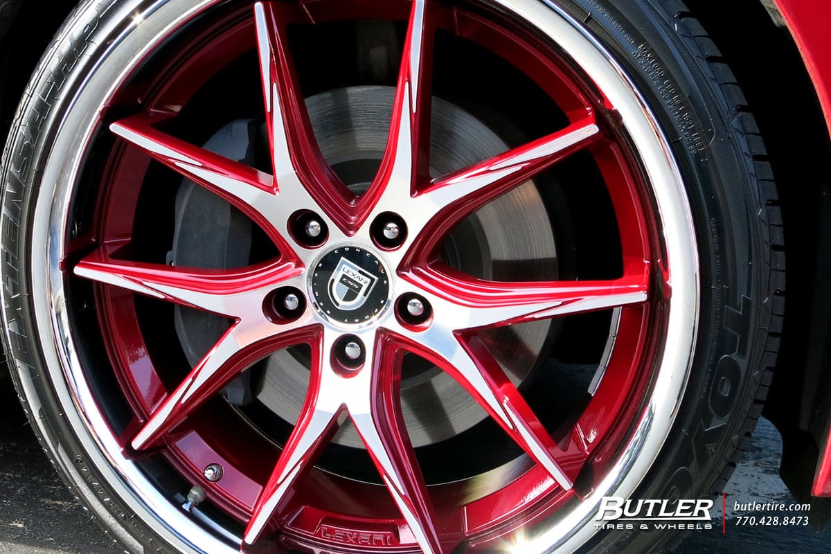 2014 Lexus GS 350 with Lexani R-twelve wheels