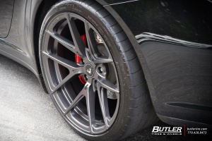 2014 Porsche 911 with Vorsteiner V-FF 101 wheels