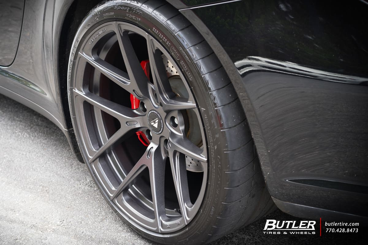 2014 Porsche 911 with Vorsteiner V-FF 101 wheels